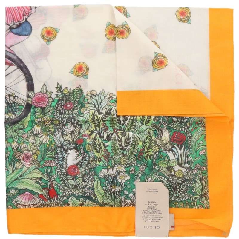Gucci Yuko Higuchi All Over Print Scarf