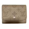 Louis Vuitton Mahina Portefeuille Iris Compact Wallet Bifold Greige