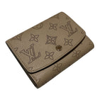 Louis Vuitton Mahina Portefeuille Iris Compact Wallet Bifold Greige — view 2