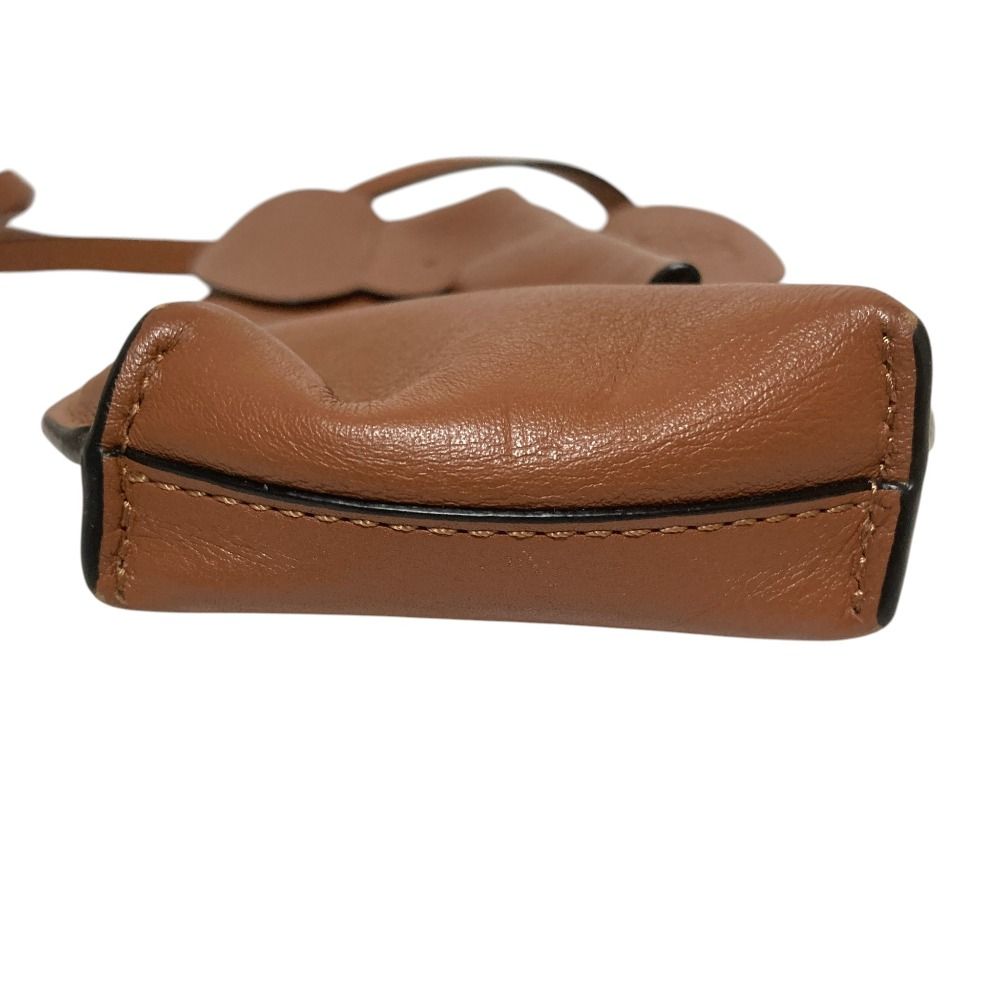 Loewe Elephant Pocket Shoulder Bag Brown — view 5
