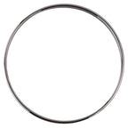 Hermes Uni Enamel Bracelet Bangle Silver Colored Blue — view 6