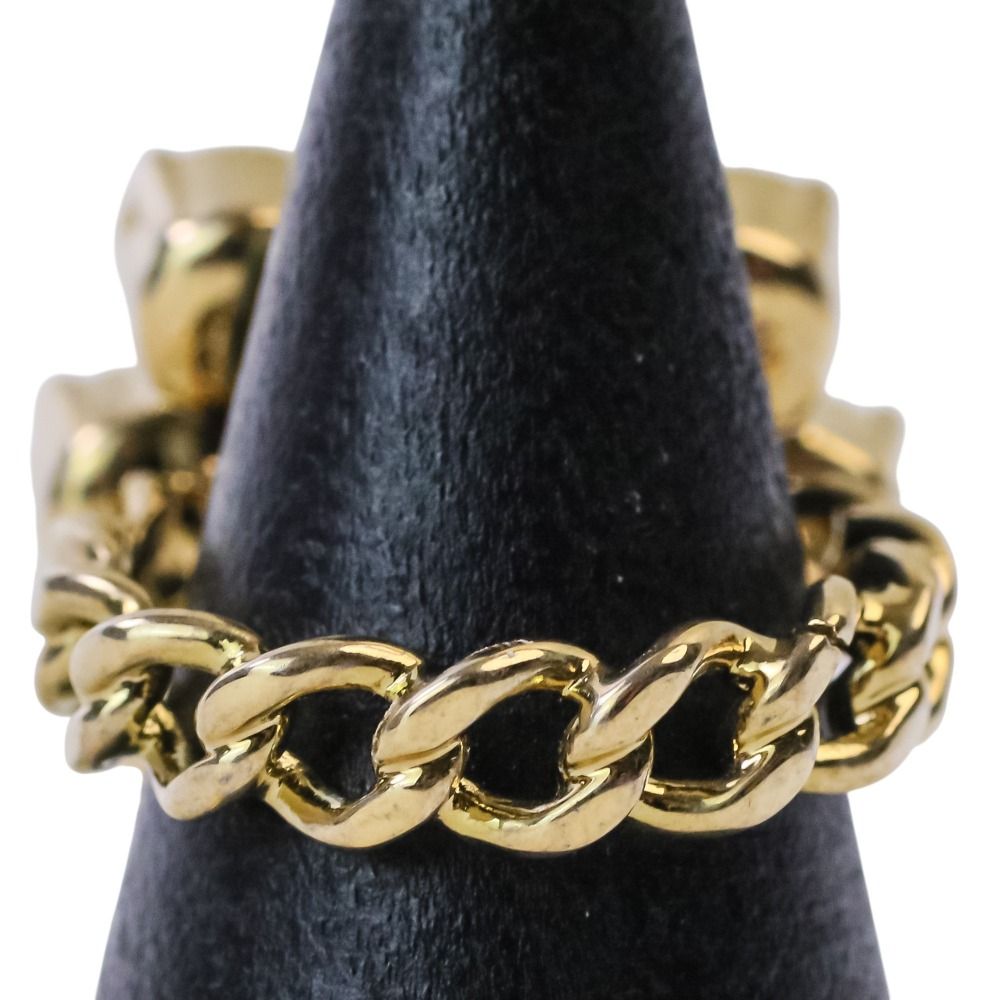 Gucci Double G Flower Pearl Ring Gold Colored — view 5