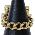 Gucci Double G Flower Pearl Ring Gold Colored — view 5