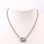 Gucci GG Interlocking G Chain Necklace 925 Sterling Silver — view 8