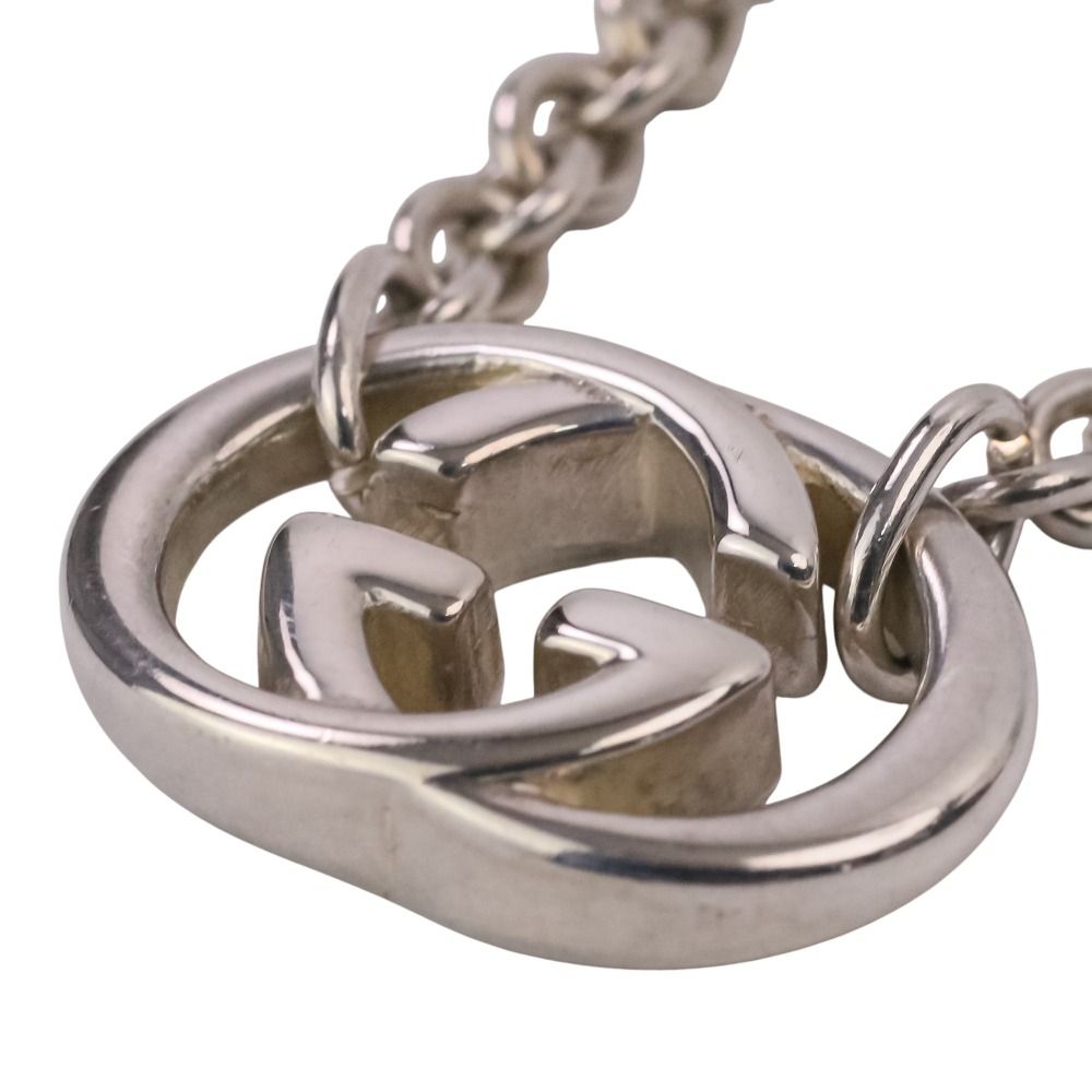Gucci GG Interlocking G Chain Necklace 925 Sterling Silver — view 6