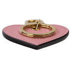 Louis Vuitton Monogram Vernis Porte Cles Cool Love Lock Heart Key Holder Pink — view 8