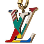 Louis Vuitton Bijou Sac LV Flag Charm Key Holder Multicolor — view 5