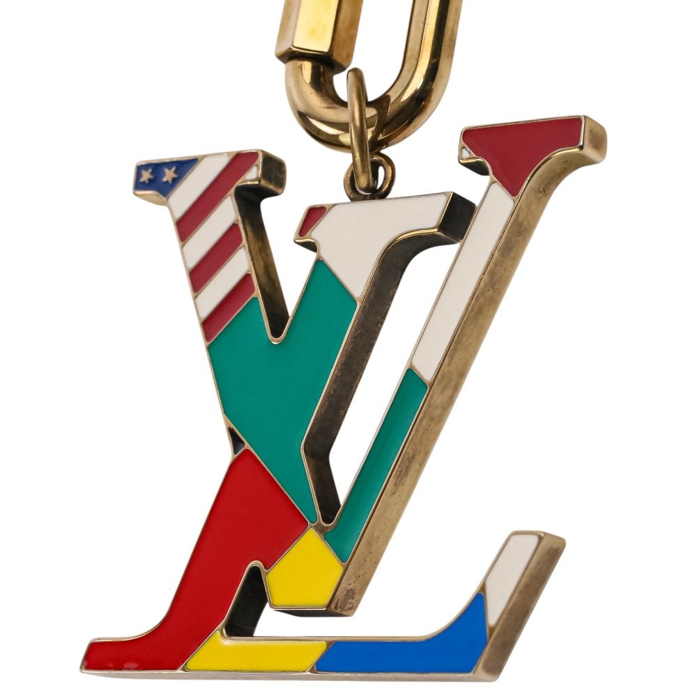 Louis Vuitton Bijou Sac LV Flag Charm Key Holder Multicolor — view 5