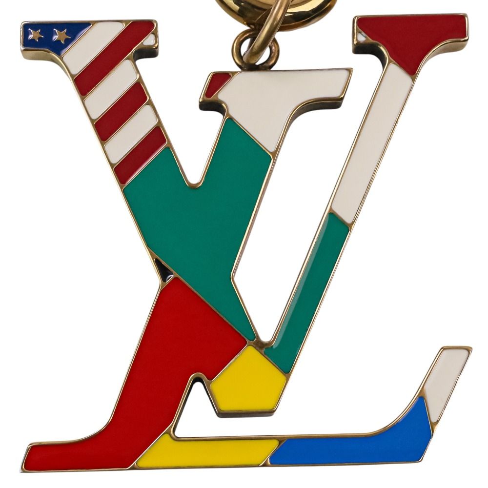 Louis Vuitton Bijou Sac LV Flag Charm Key Holder Multicolor — view 3