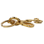 Loewe Signature Charm Key Holder Gold Colored — view 5