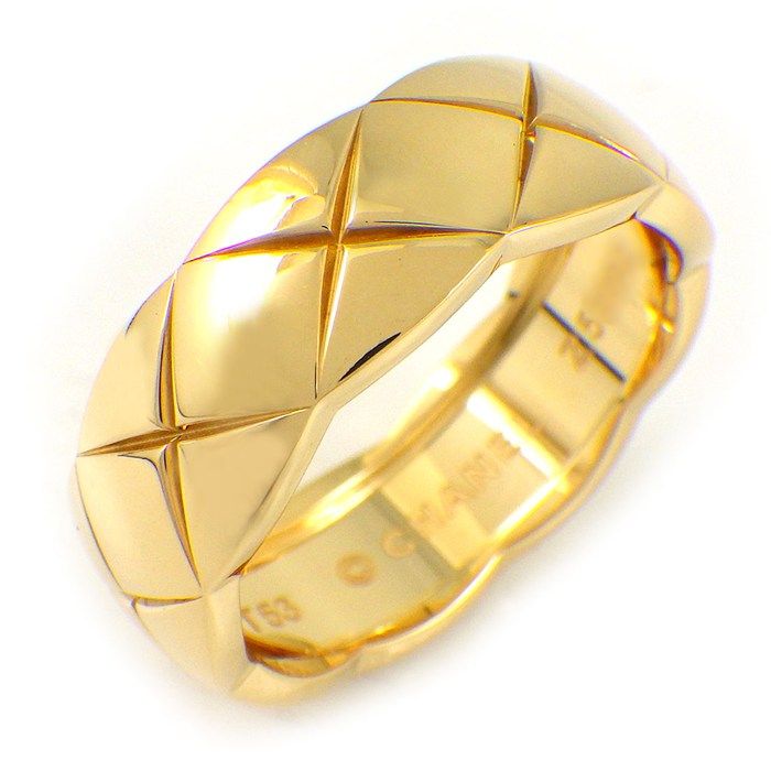 Chanel Ring Coco Crush Medium 18K Yellow Gold