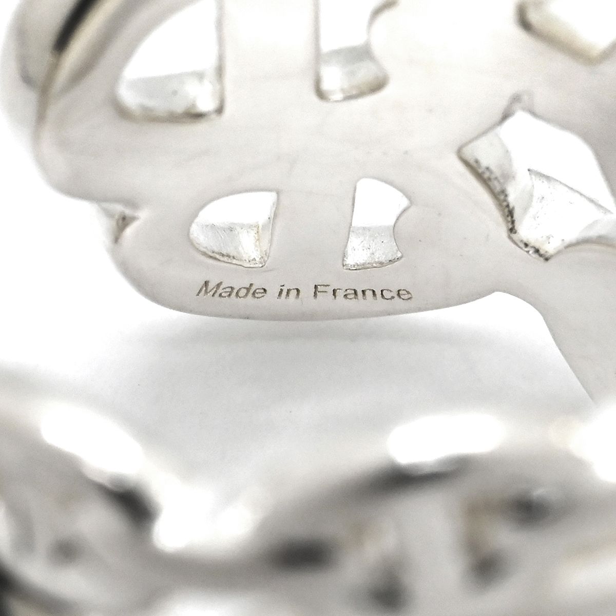 Hermes Ring Chaine D'ancre Enchainee GM 925 Sterling Silver — view 4