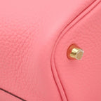 Hermes Handbag Picotin Lock 18 PM Touch Taurillon Clemence Alligator Matte Rose — view 5