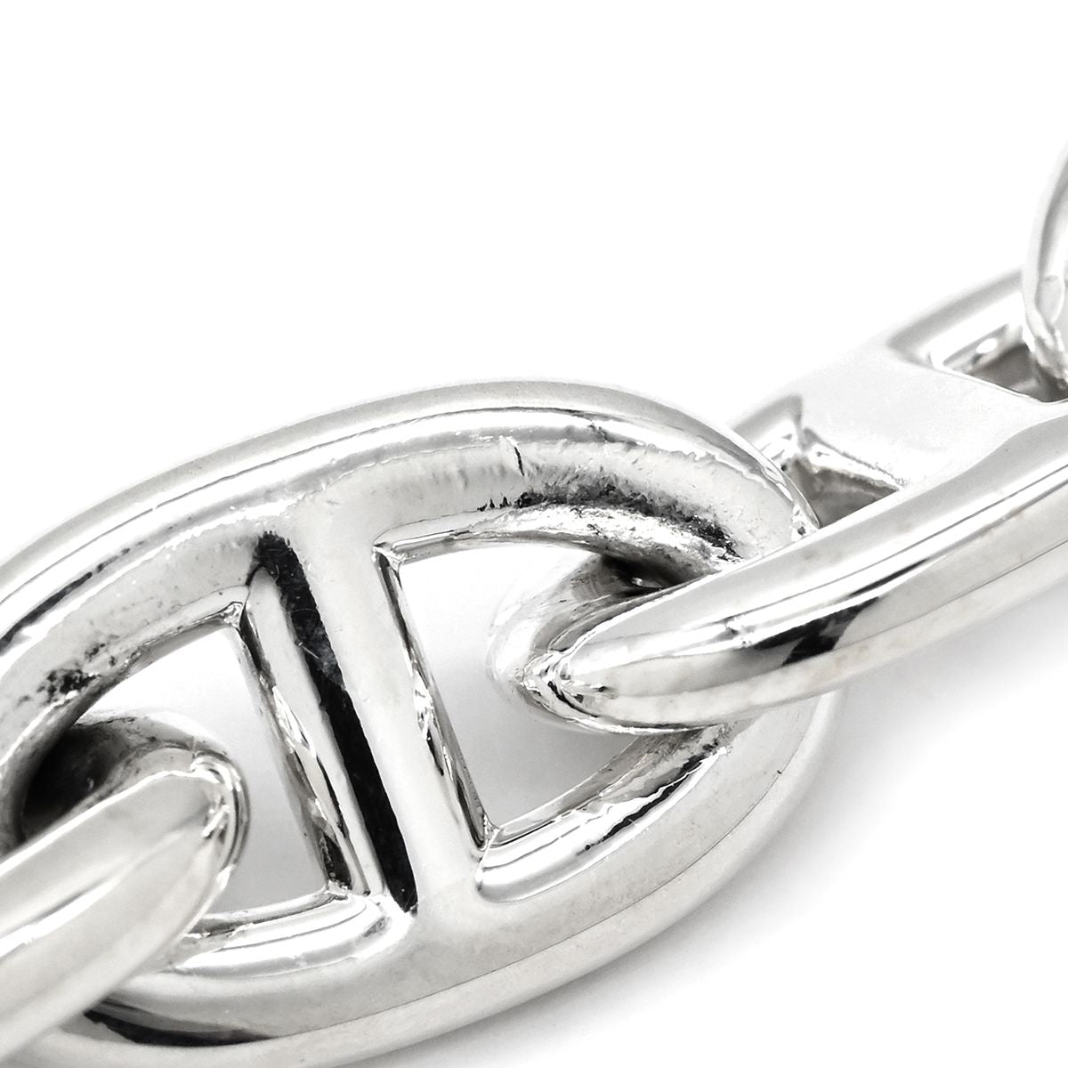 Hermes Bracelet Chaine D'ancre MM 925 Sterling Silver 17 Links — view 3