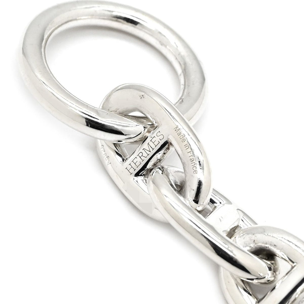 Hermes Bracelet Chaine D'ancre MM 925 Sterling Silver 17 Links — view 5