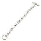 Hermes Bracelet Chaine D'ancre MM 925 Sterling Silver 17 Links — view 2