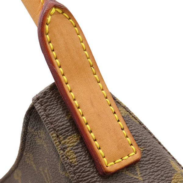 Louis Vuitton Handbag Looping MM Monogram Canvas Gold Brown One Handle — view 6