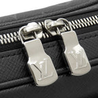 Louis Vuitton Shoulder Bag Outdoor Messenger PM Taiga Monogram Eclipse Black — view 7