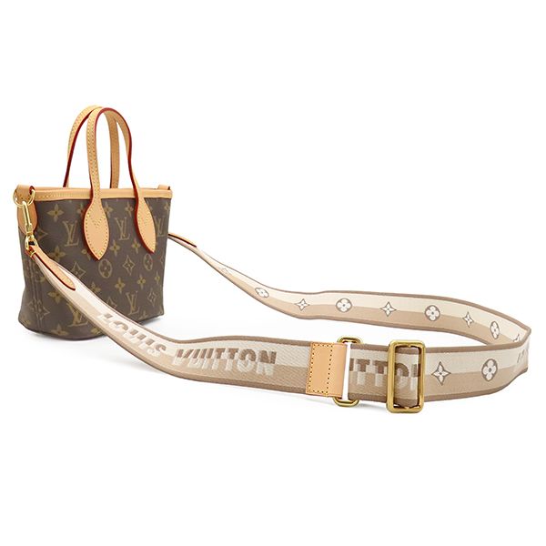 Louis Vuitton 2-Way Bag Neverfull BB Monogram Canvas Gold Brown — view 2