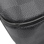 Louis Vuitton 2-Way Tadao PM Damier Graphite Canvas Silver Tote Shoulder Bag — view 4