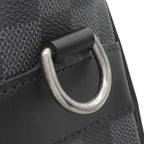 Louis Vuitton 2-Way Tadao PM Damier Graphite Canvas Silver Tote Shoulder Bag — view 7
