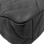Chanel Shoulder Bag Chanel 19 Chain Lambskin Black Gold CC Logo 28 — view 4