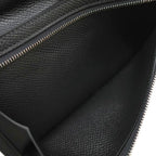 Hermes Wallet Bearn Soufflet Monochrome Veau Epsom Black — view 8