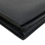 Hermes Wallet Bearn Soufflet Monochrome Veau Epsom Black — view 4