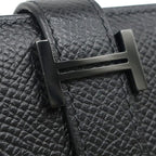 Hermes Wallet Bearn Soufflet Monochrome Veau Epsom Black — view 6
