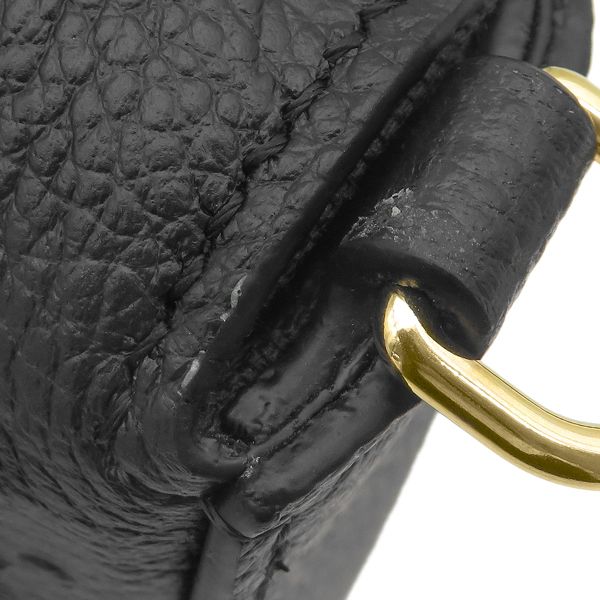 Louis Vuitton Chain Wallet Pochette Felicie Monogram Empreinte Black Gold — view 5
