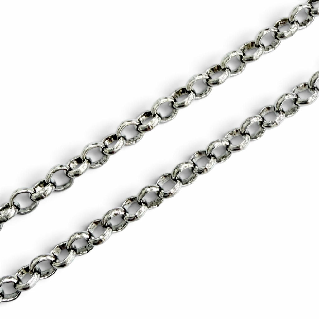 Gucci Interlocking G Arabesque Chain Necklace Silver — view 5