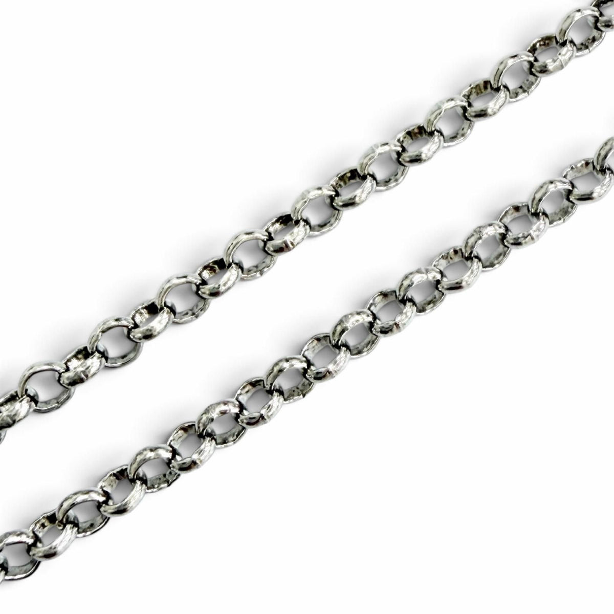 Gucci Interlocking G Arabesque Chain Necklace Silver — view 5