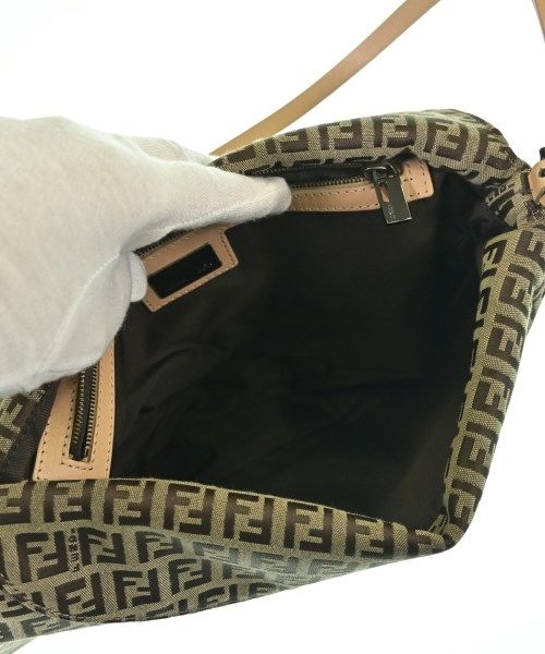 Fendi Zucchino Pattern Shoulder Bag — view 3