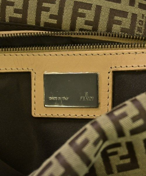 Fendi Zucchino Pattern Shoulder Bag — view 4