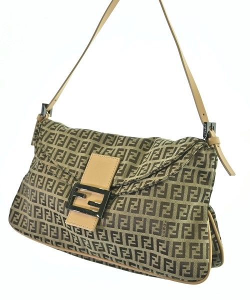 Fendi Zucchino Pattern Shoulder Bag — view 5