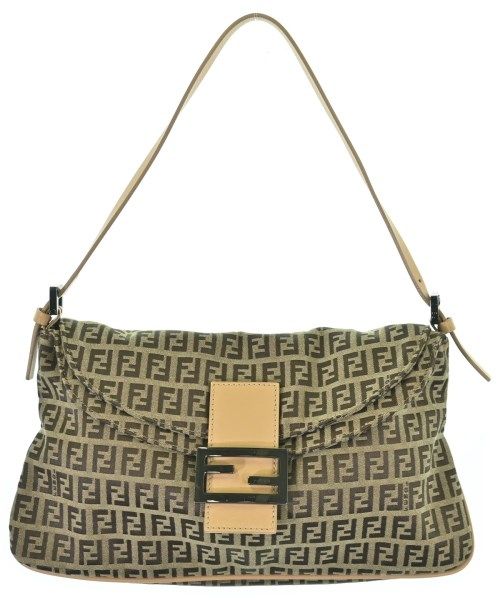 Fendi Zucchino Pattern Shoulder Bag