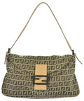 Fendi Zucchino Pattern Shoulder Bag