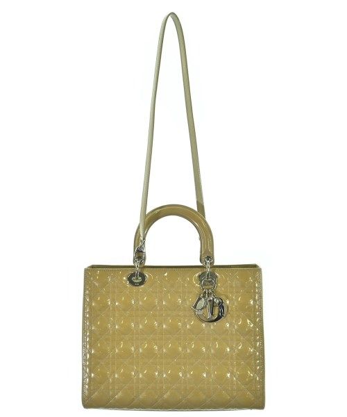Dior Patent Cannage Lady Large 2-Way Tote Bag — view 3