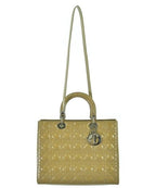 Dior Patent Cannage Lady Large 2-Way Tote Bag — view 3