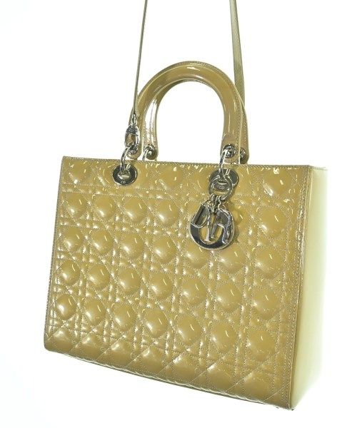 Dior Patent Cannage Lady Large 2-Way Tote Bag — view 6