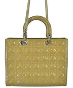Dior Patent Cannage Lady Large 2-Way Tote Bag — view 2
