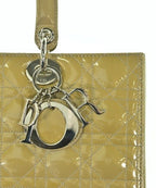 Dior Patent Cannage Lady Large 2-Way Tote Bag — view 8