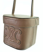 Celine Cuir Triomphe Box Shoulder Bag — view 5