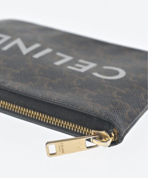 Celine Triomphe Canvas Coin Purse — view 5