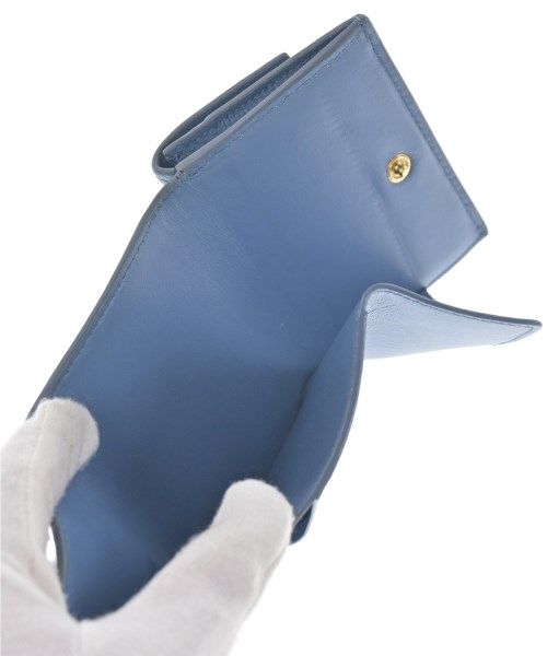 Celine Leather Compact Wallet Trifold Coin Purse — view 4