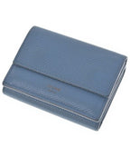 Celine Leather Compact Wallet Trifold Coin Purse