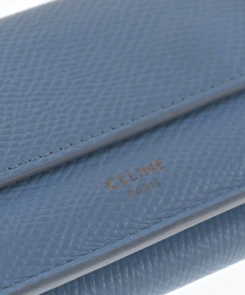 Celine Leather Compact Wallet Trifold Coin Purse — view 6