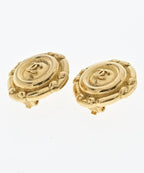Chanel Earrings CC Logo Vintage — view 4