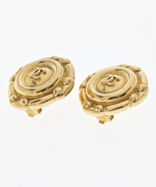 Chanel Earrings CC Logo Vintage — view 4