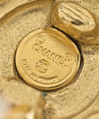 Chanel Earrings CC Logo Vintage — view 5